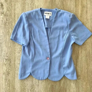 Womens Studio I Vintage Blue Blazer - 10